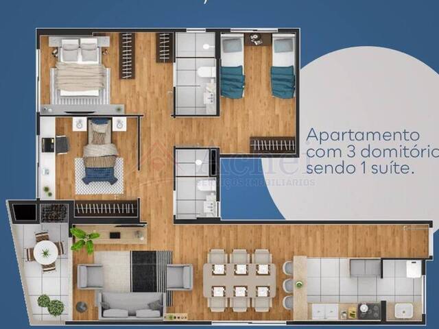 #112 - Apartamento para Venda em Erechim - RS - 3